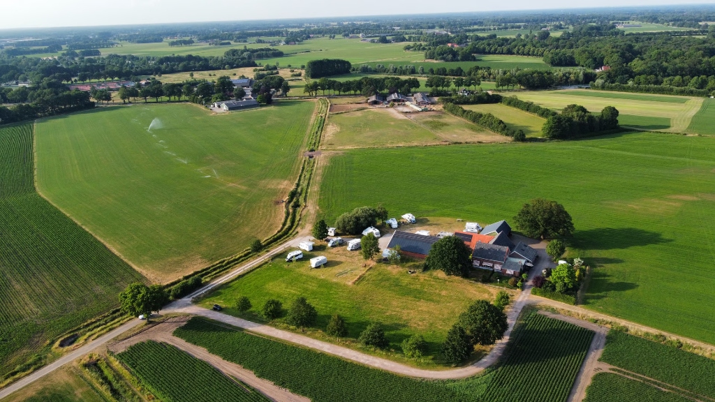 Omgeving vanuit de lucht